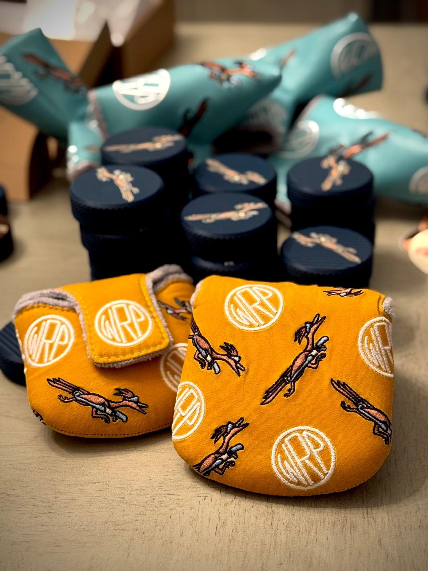 WRP Beep! Putter Covers - Canvas (Yellow)