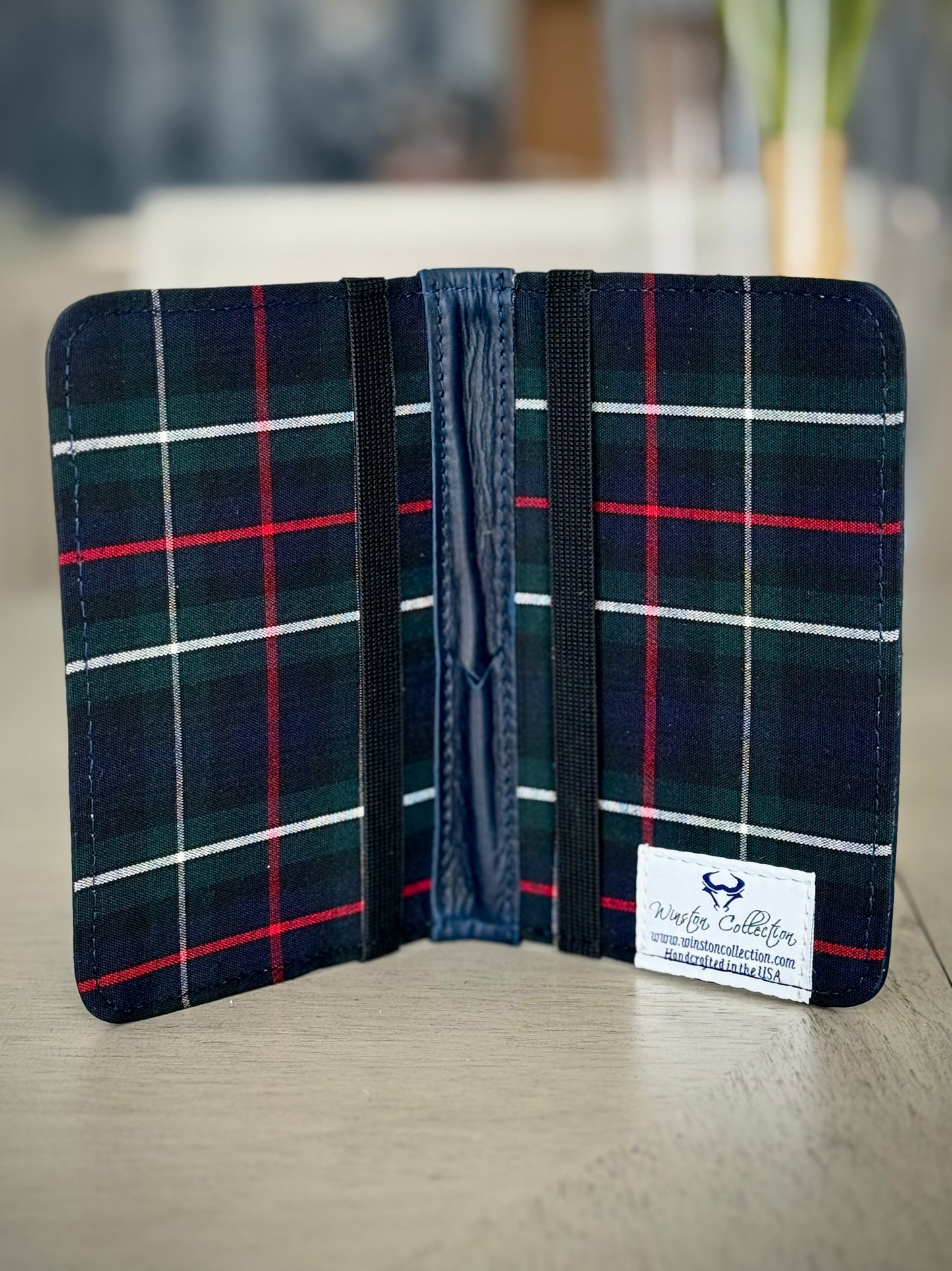 Beep! Leather Scorecard Holder - Dancing Debossed Beep!