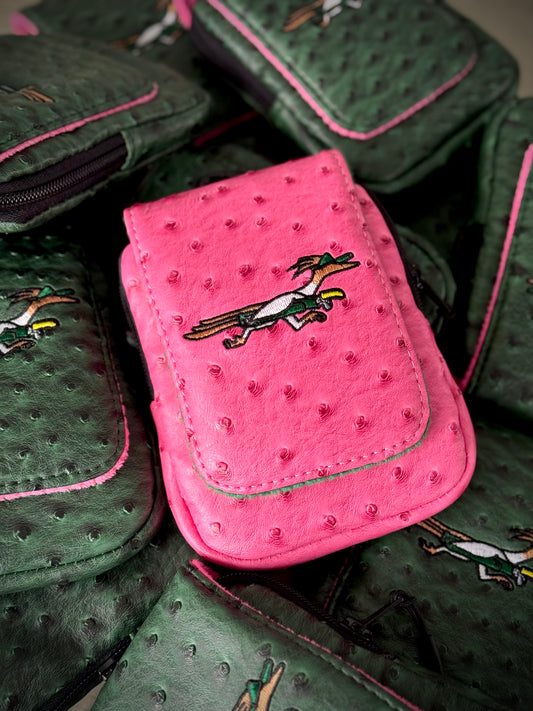 Beep! Range Finder Case - Caddie bib logo